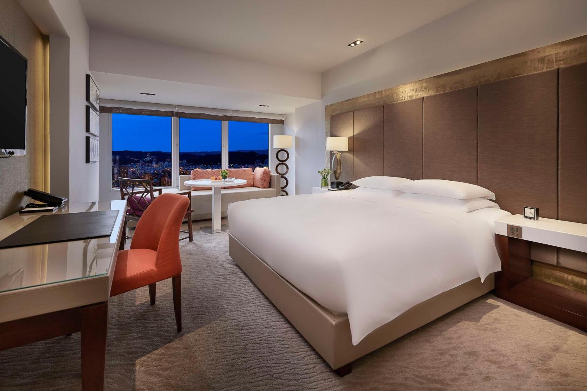 Grand Hyatt Taipei Otel Dış mekan fotoğraf Deluxe Room