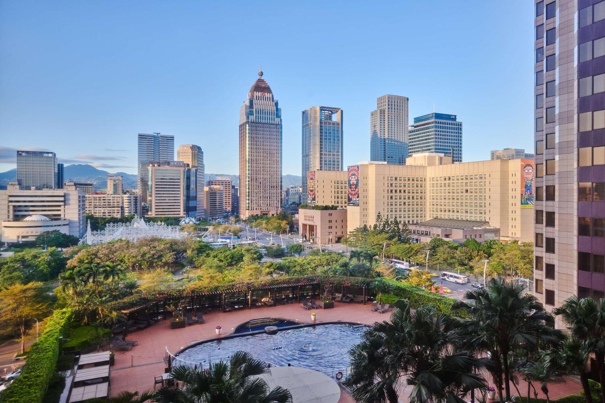 Grand Hyatt Taipei Otel Dış mekan fotoğraf San Diego skyline