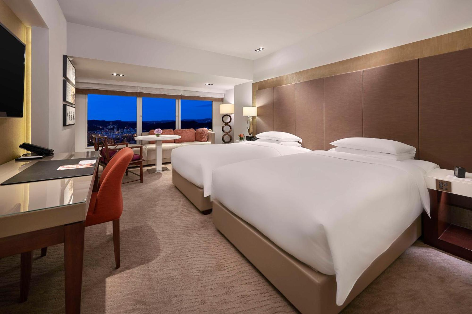 Grand Hyatt Taipei Otel Dış mekan fotoğraf Deluxe Room