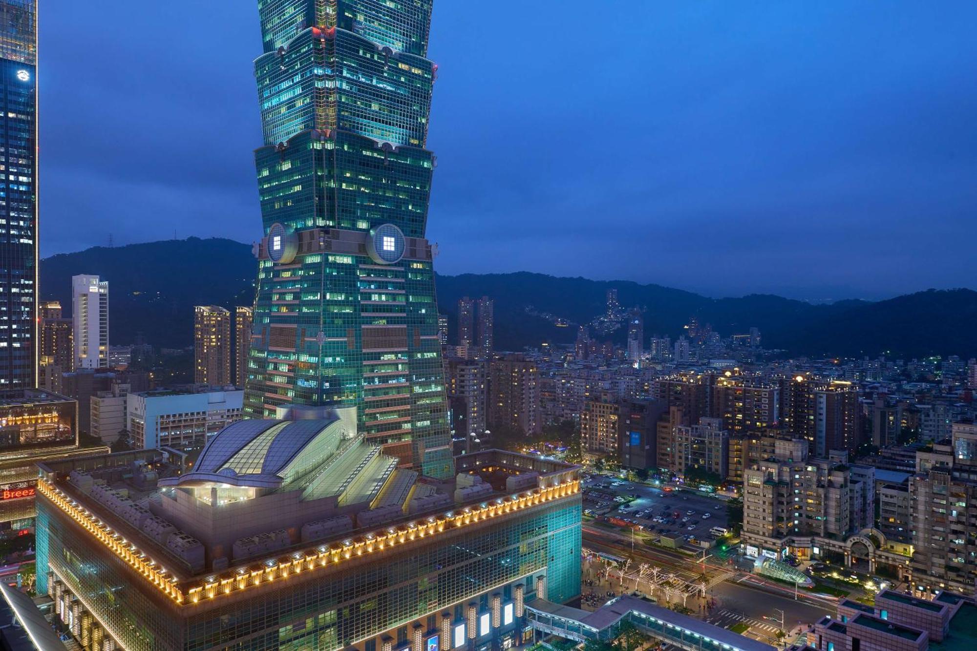 Grand Hyatt Taipei Otel Dış mekan fotoğraf Taipei 101