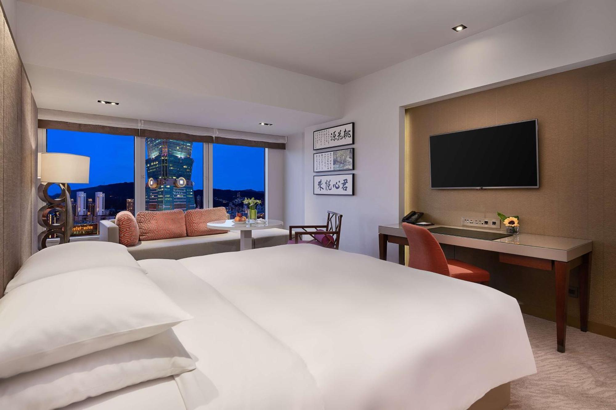 Grand Hyatt Taipei Otel Dış mekan fotoğraf Deluxe Room