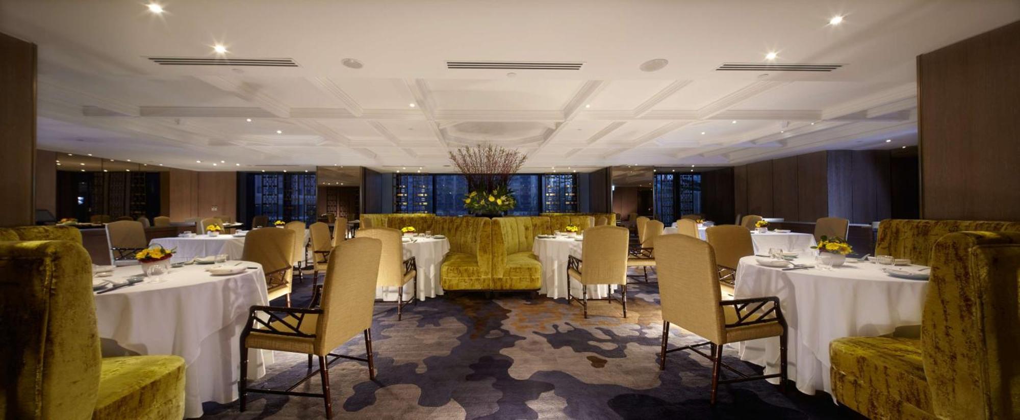 Grand Hyatt Taipei Otel Dış mekan fotoğraf The interior of the restaurant