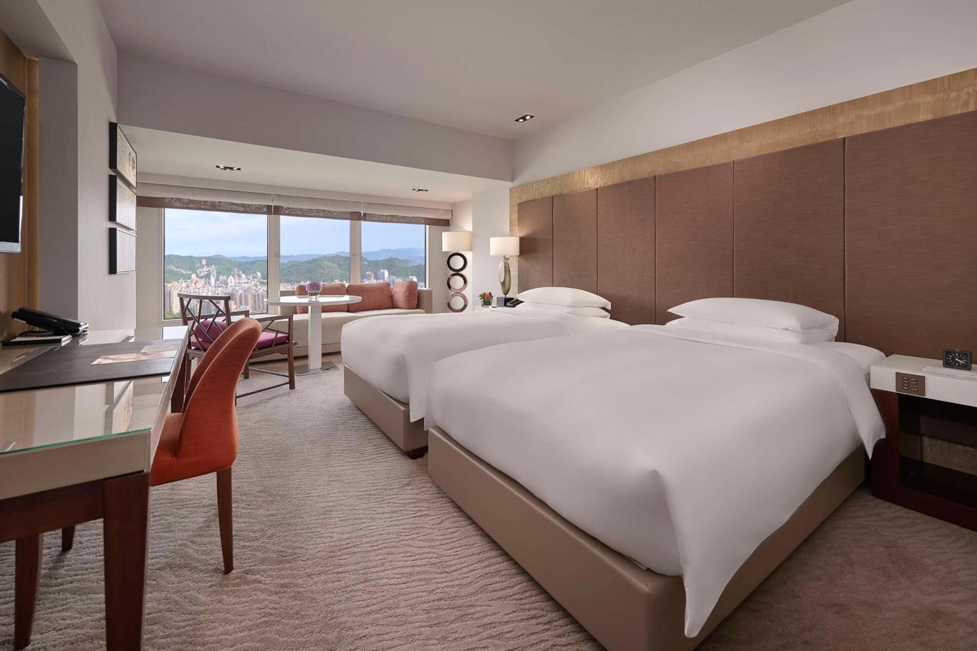 Grand Hyatt Taipei Otel Dış mekan fotoğraf Deluxe Room