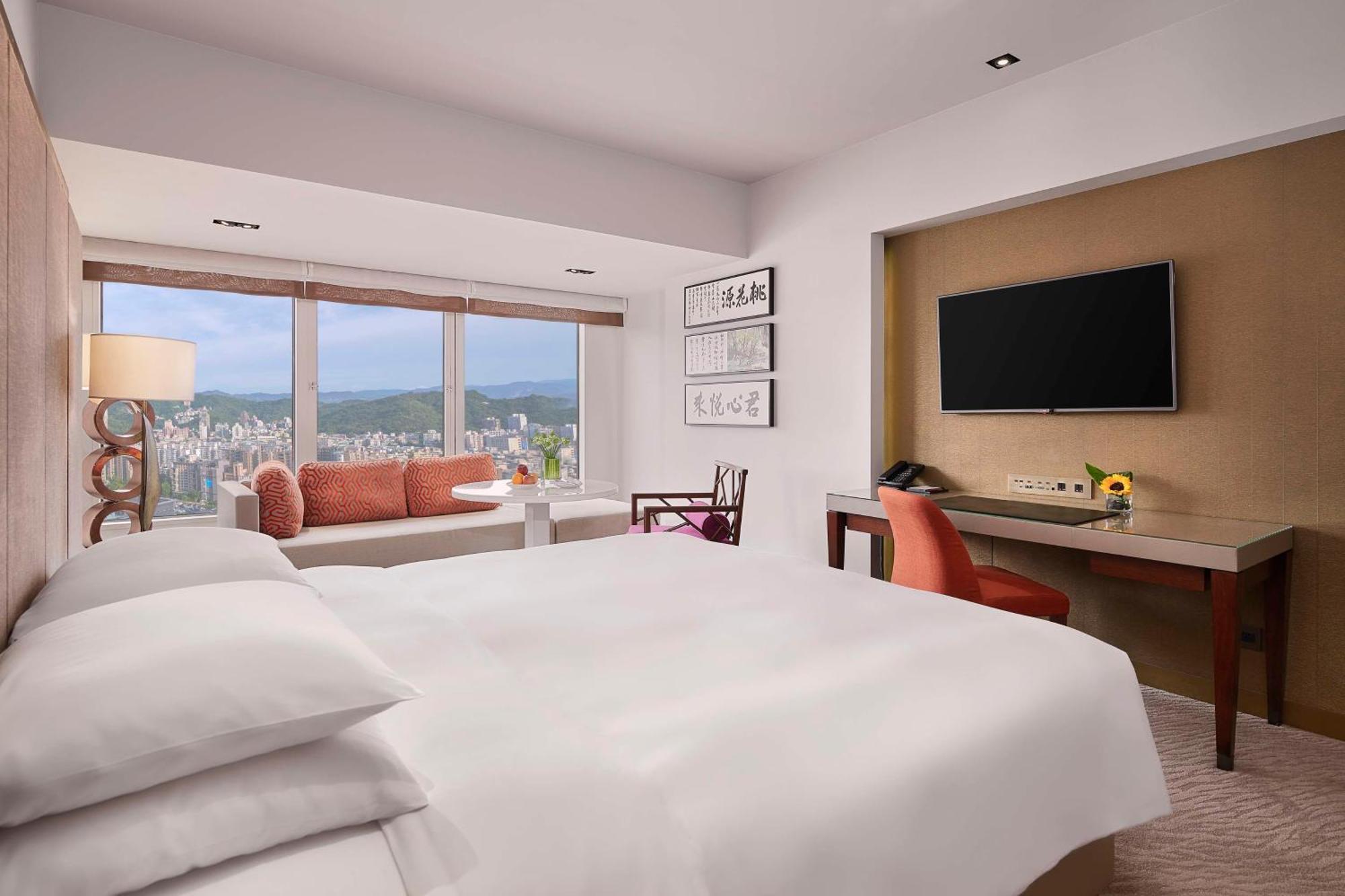 Grand Hyatt Taipei Otel Dış mekan fotoğraf Deluxe Room