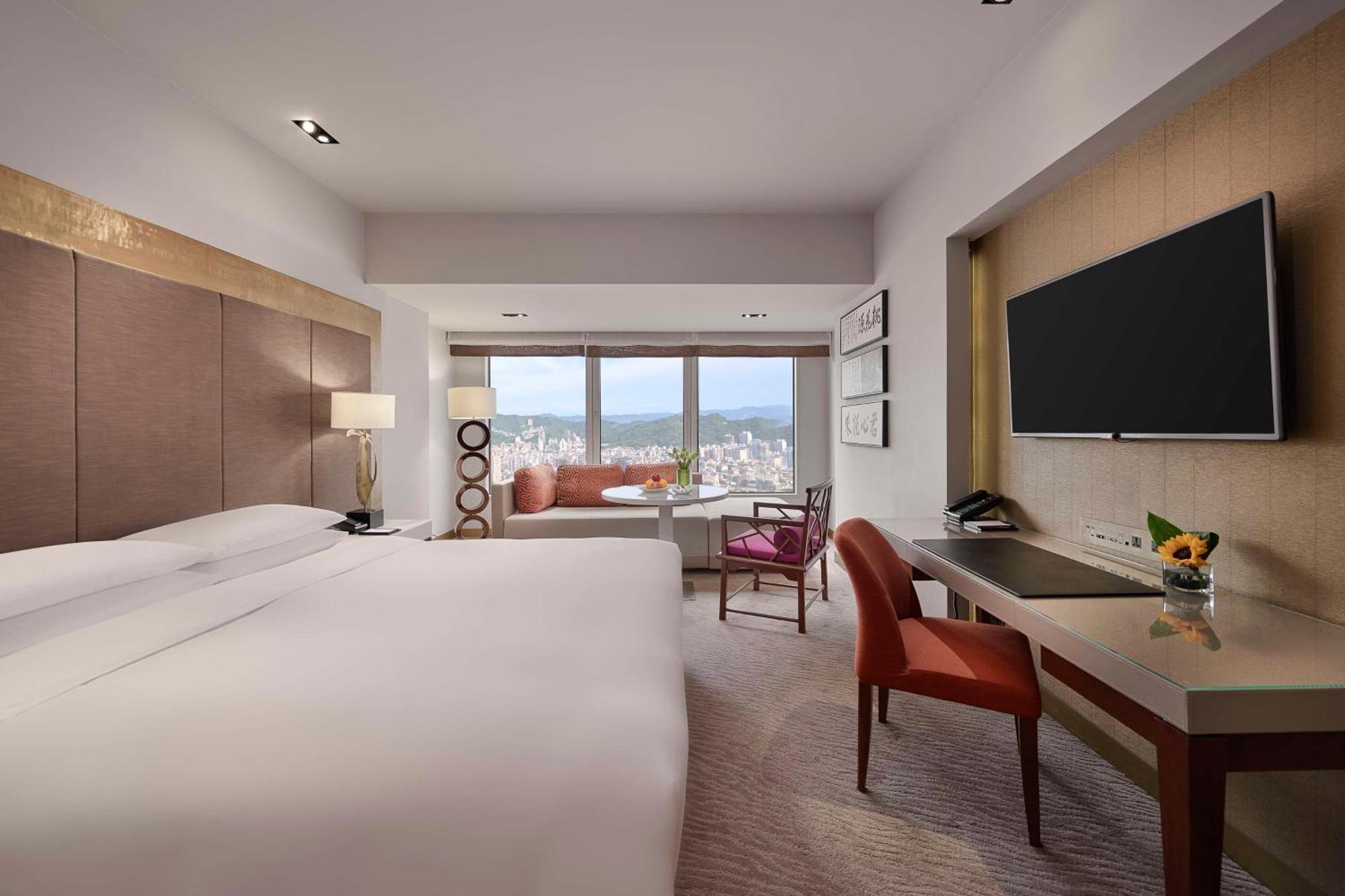 Grand Hyatt Taipei Otel Dış mekan fotoğraf Deluxe Room