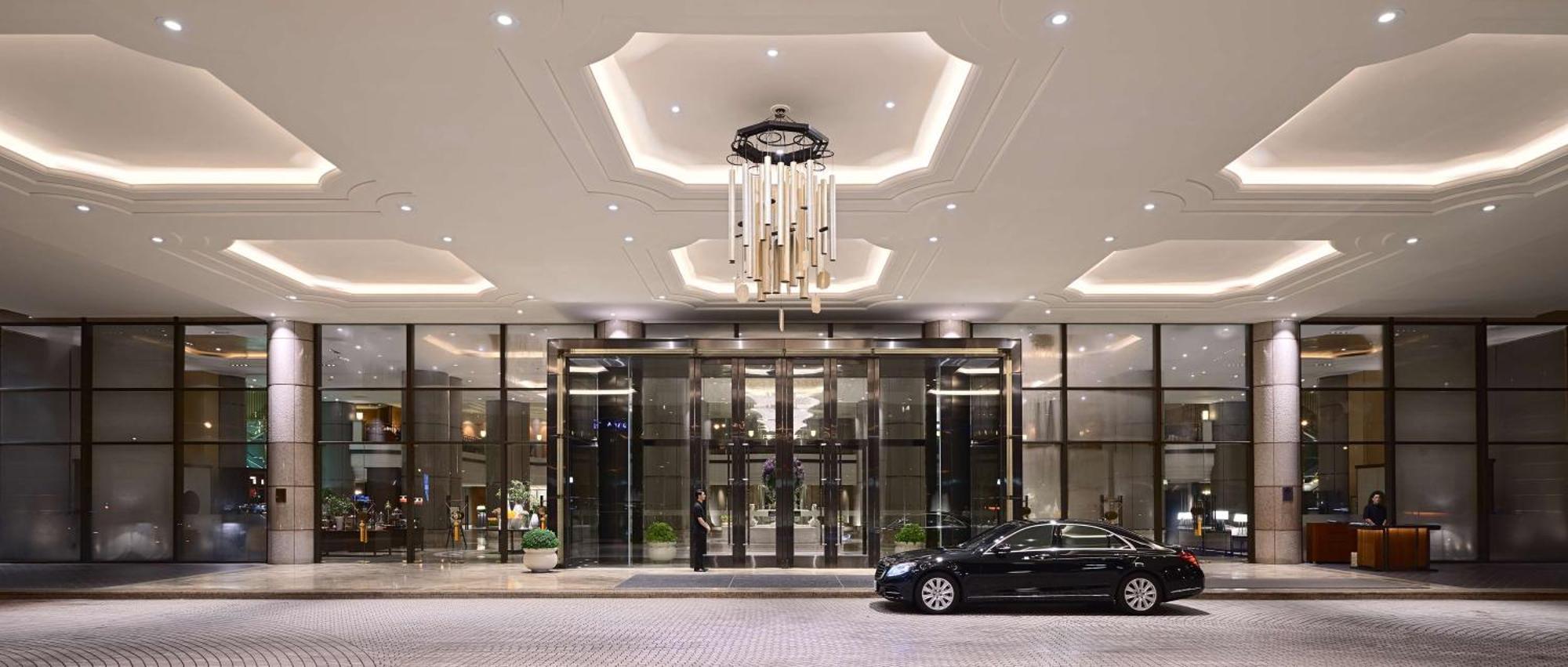 Grand Hyatt Taipei Otel Dış mekan fotoğraf Entrance